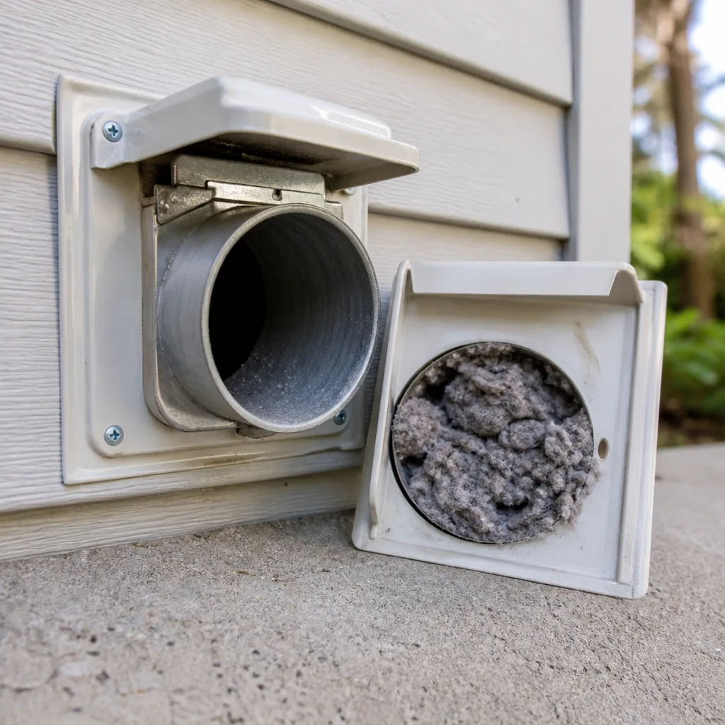 Dryer vent cleaning