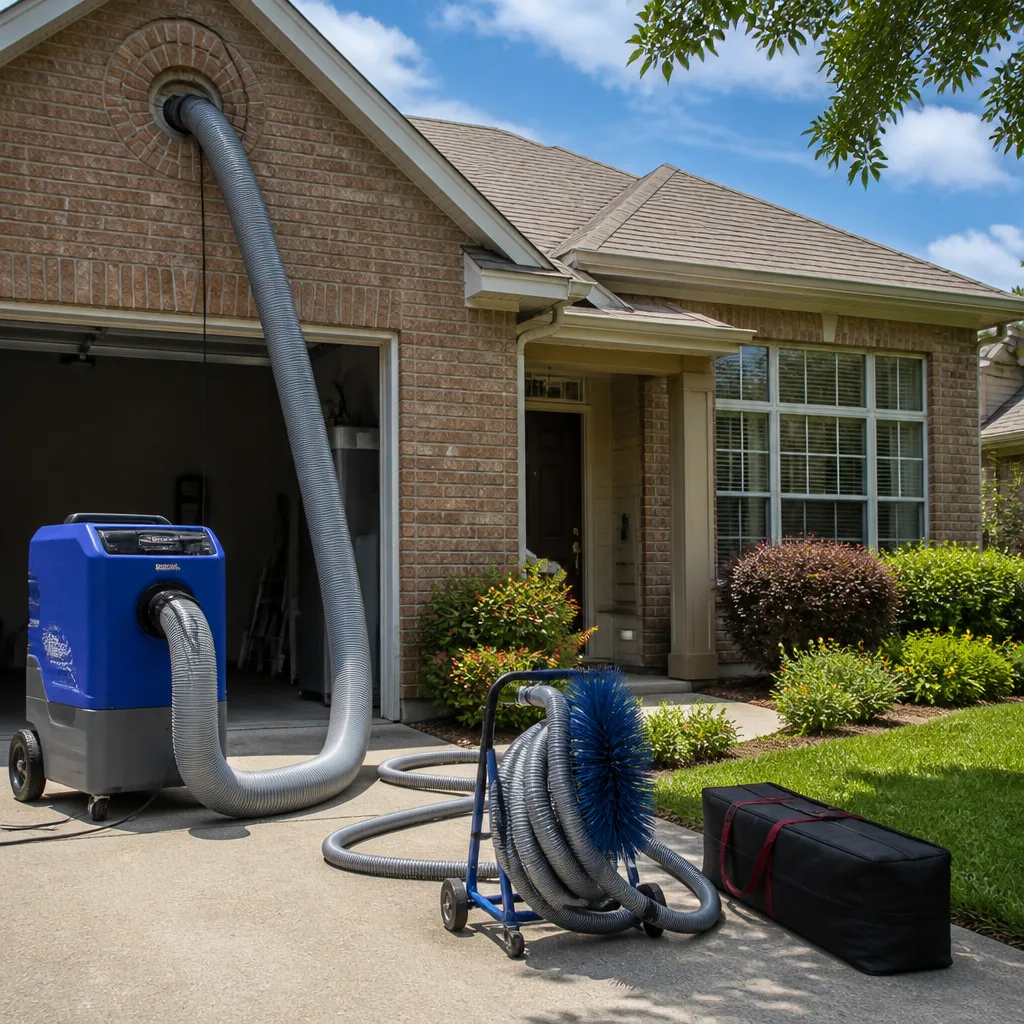 Whole-home duct cleaning